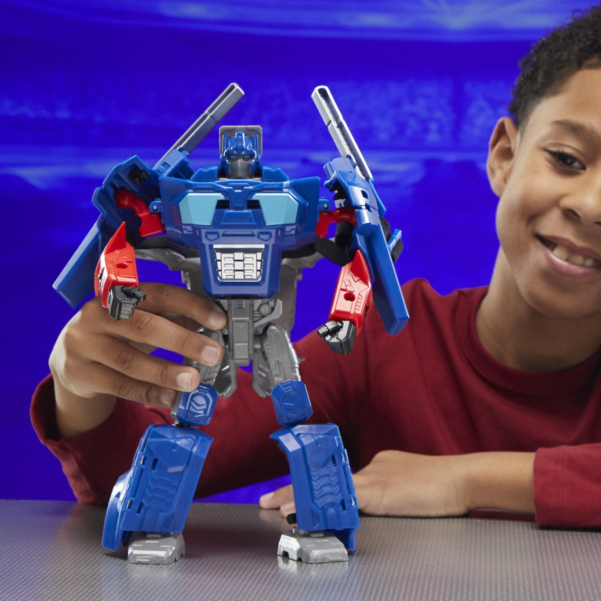 TRANSFORMERS ONE 2 IN 1 OPTIMUS PRIME SI MASCA