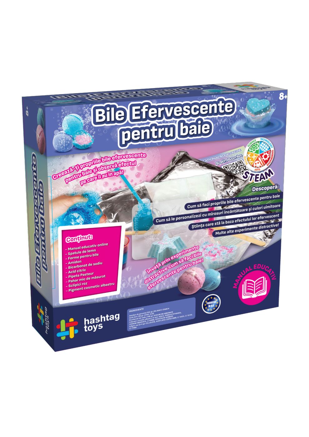 SET CREARE BILE EFERVESCENTE PENTRU BAIE