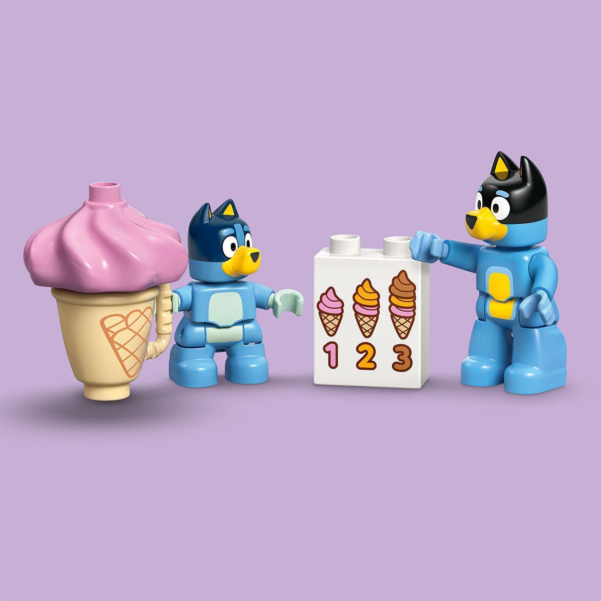 LEGO DUPLO VIZITA CU BLUE LA FURGONETA DE INGHETATA 10458