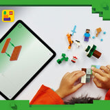 LEGO MINECRAFT AVENTURA DIN TAIGA A LUI STEVE 21583