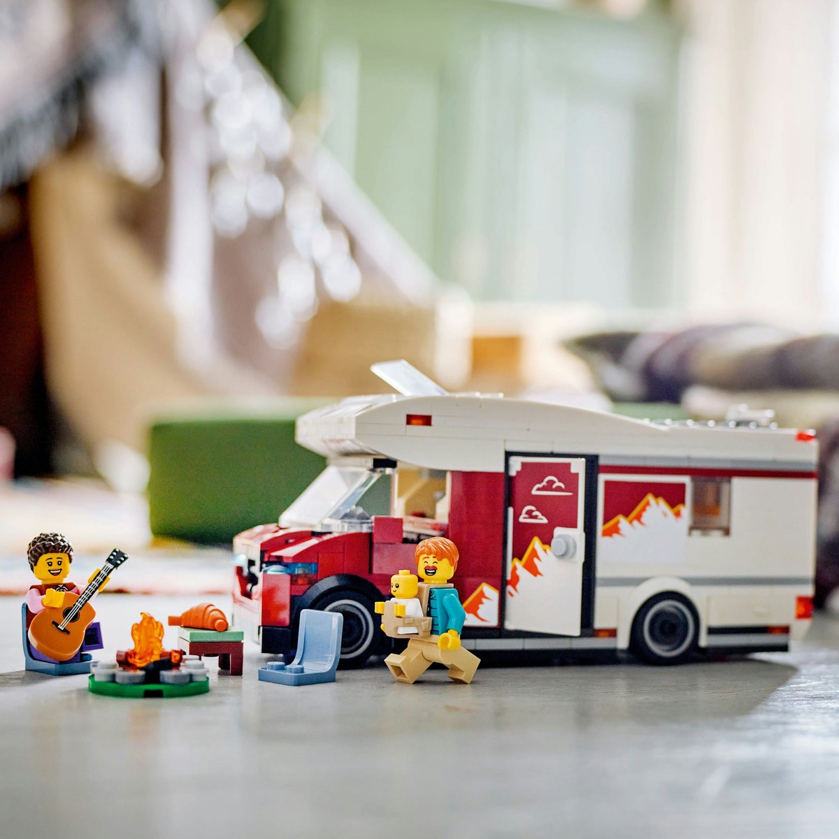 LEGO CITY RULOTA PENTRU AVENTURI DE VACANTA 60454