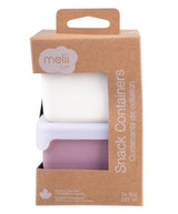 SET 2 RECIPIENTE SILICON, MELII, BLUSH BERRY