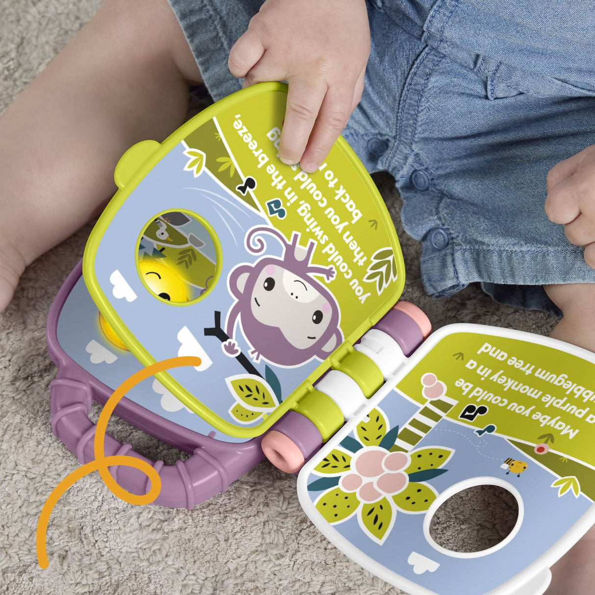 FISHER PRICE CARTE MUZICALA MAIMUTICA MOV