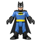 FISHER PRICE IMAGINEXT DC SUPER FRIENDS FIGURINA BATMAN XL CU COSTUM ALBASTRU