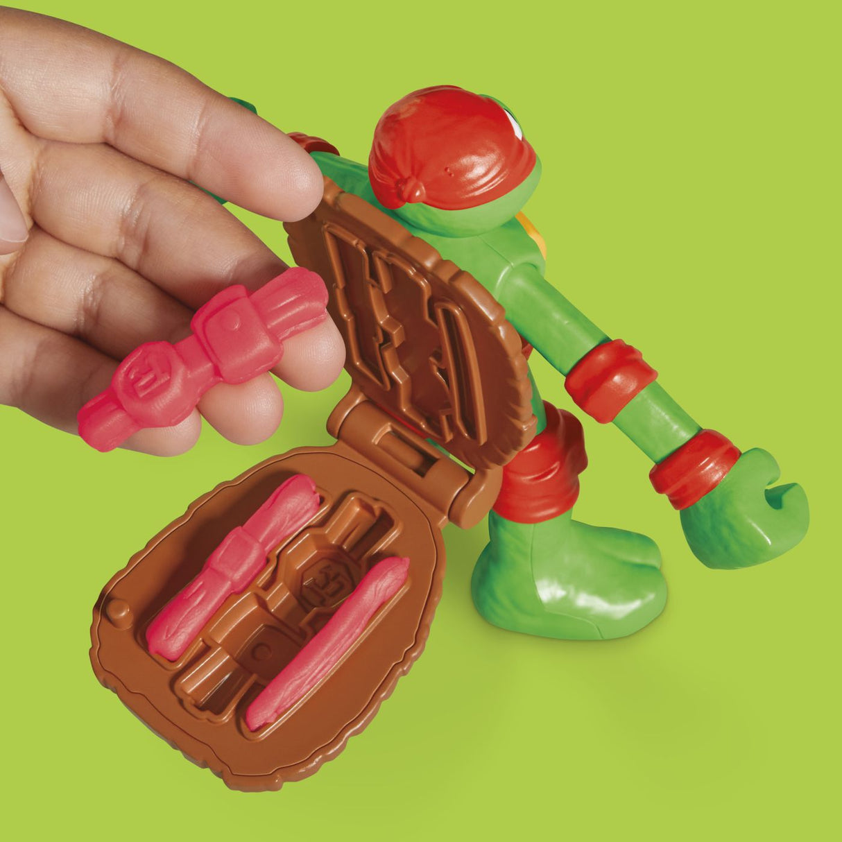 PLAY DOH POVESTIRI CU TESTOASE NINJA ADOLESCENTE MUTANTE SET CREATII COWABUNGA