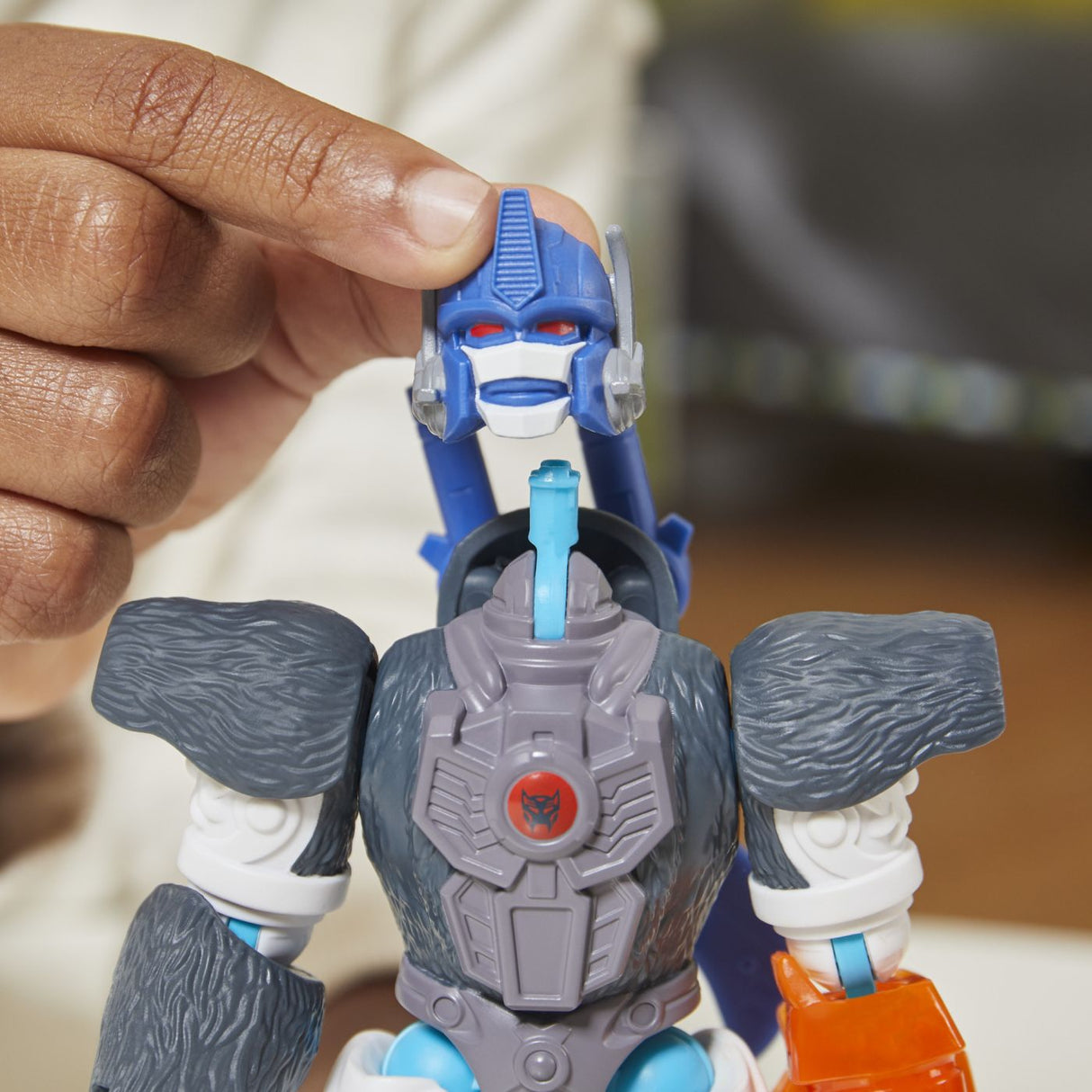 TRANSFORMERS MIX MASHERS FIGURINA OPTIMUS PRIMAL 12CM SI ACCESORII