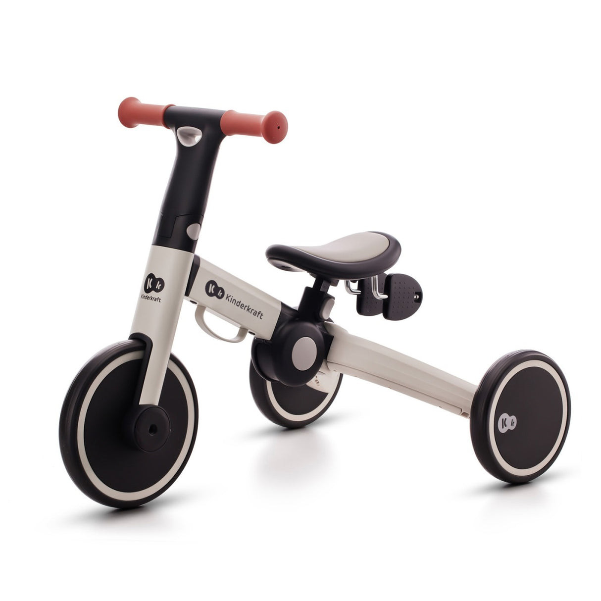 BICICLETA DE ECHILIBRU / TRICICLETA KINDERKRAFT 4TRIKE, SILVER GREY