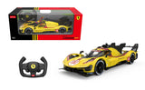 MASINA CU TELECOMANDA FERRARI 499P N83 GALBEN SCARA 1 LA 14