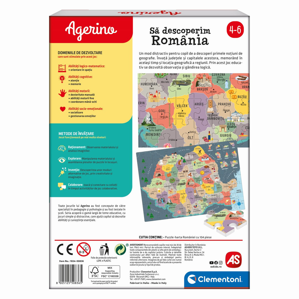 AGERINO SA DESCOPERIM ROMANIA EDUCATIV