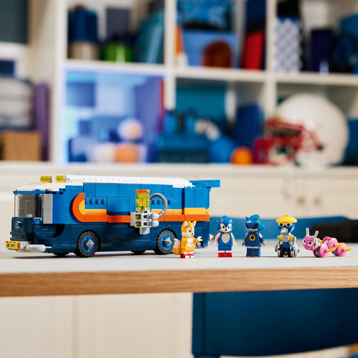 LEGO SONIC CAMIONUL DE COMANDA AL ECHIPEI SONIC 77006