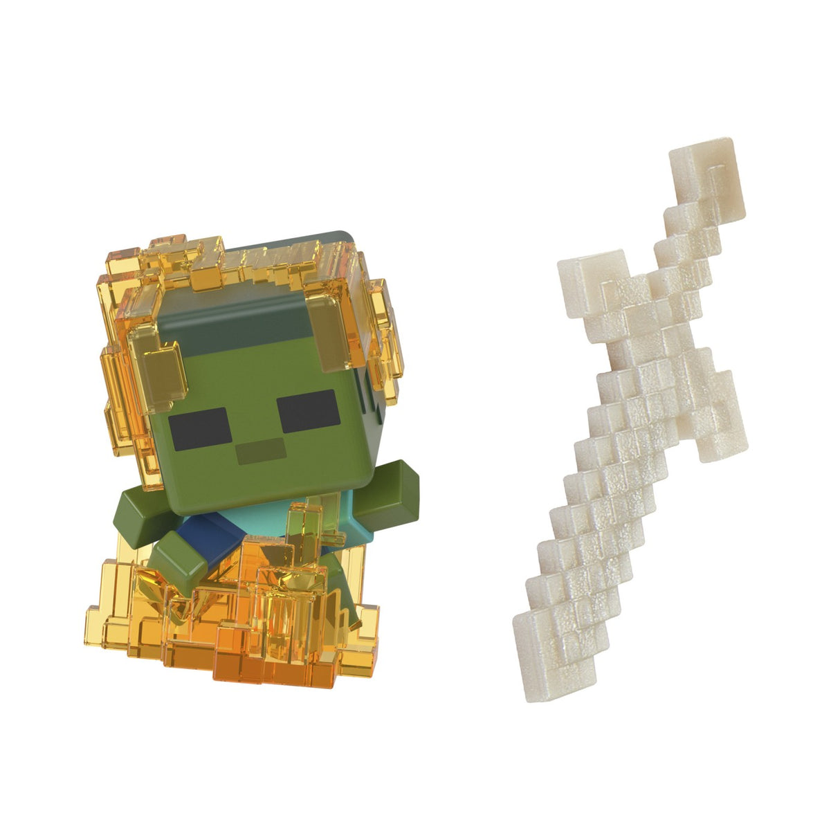 MINECRAFT MINI MODE SET EXPLORARE MINIERA GRI SI ALB