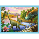 PUZZLE TREFL 4IN1 LUMEA DINOZAURILOR