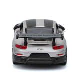 MAISTO MASINUTA METALICA SPEED ICONS PORSCHE 911 GT2 RS SILVER BLACK SCARA 1 LA 64