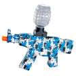 Mitraliera de jucarie electrica Vivimall cu bile de hidrogen de gel, gun bluster, tragere in rafala, varsta peste 6 ani, sageti cu ventuze de spuma, amorizor, ochelari de protectie, 5000 de bile incluse, cablu de incarcare, 28x31 cm, AK47, albastru - vivimall.ro