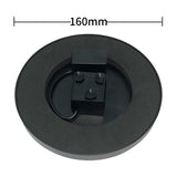 Fantana Arteziana pentru Gradina, Vivimall, Solara, Automata, Rotunda, 3 Moduri de Pulverizare, Negru, 16 cm - vivimall.ro