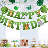 Banner Happy Birthday Jungle | PartySafari