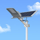 Napelemes lámpa 100 LED-del, hideg fehér fény | SolarisHome
