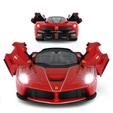 MASINA CU TELECOMANDA LAFERRARI APERTA ROSU SCARA 1 LA 14