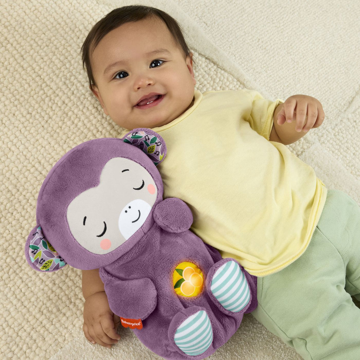 FISHER PRICE MAIMUTICA INTERACTIVA BEBELUSI CU RESPIRATIE RITMICA