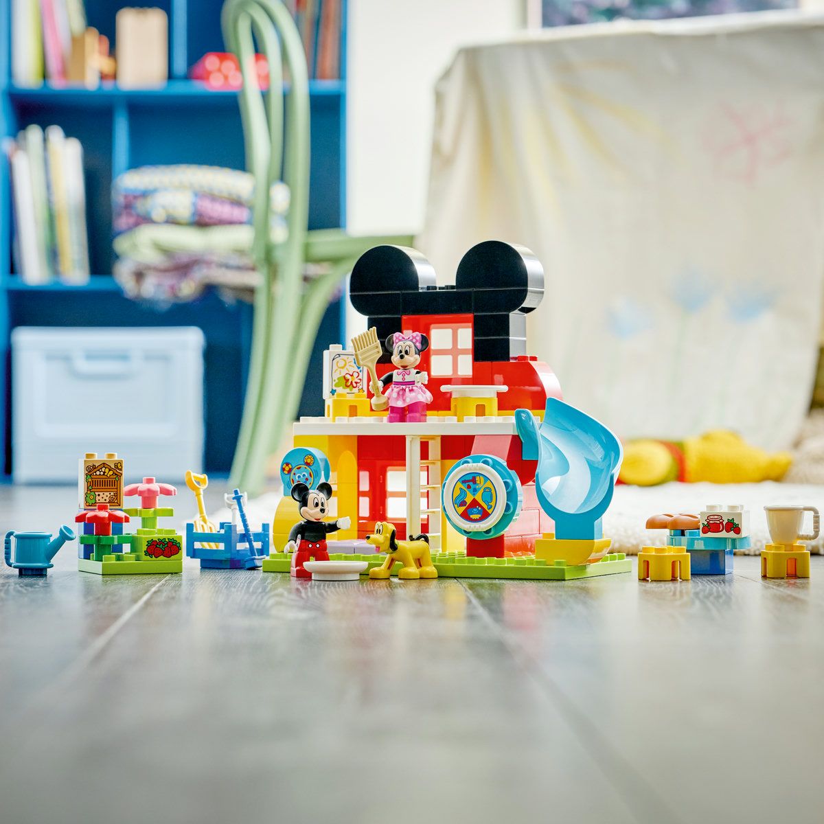 LEGO DUPLO CLUBUL LUI MICKEY MOUSE CU MINNIE SI PLUTO 10465