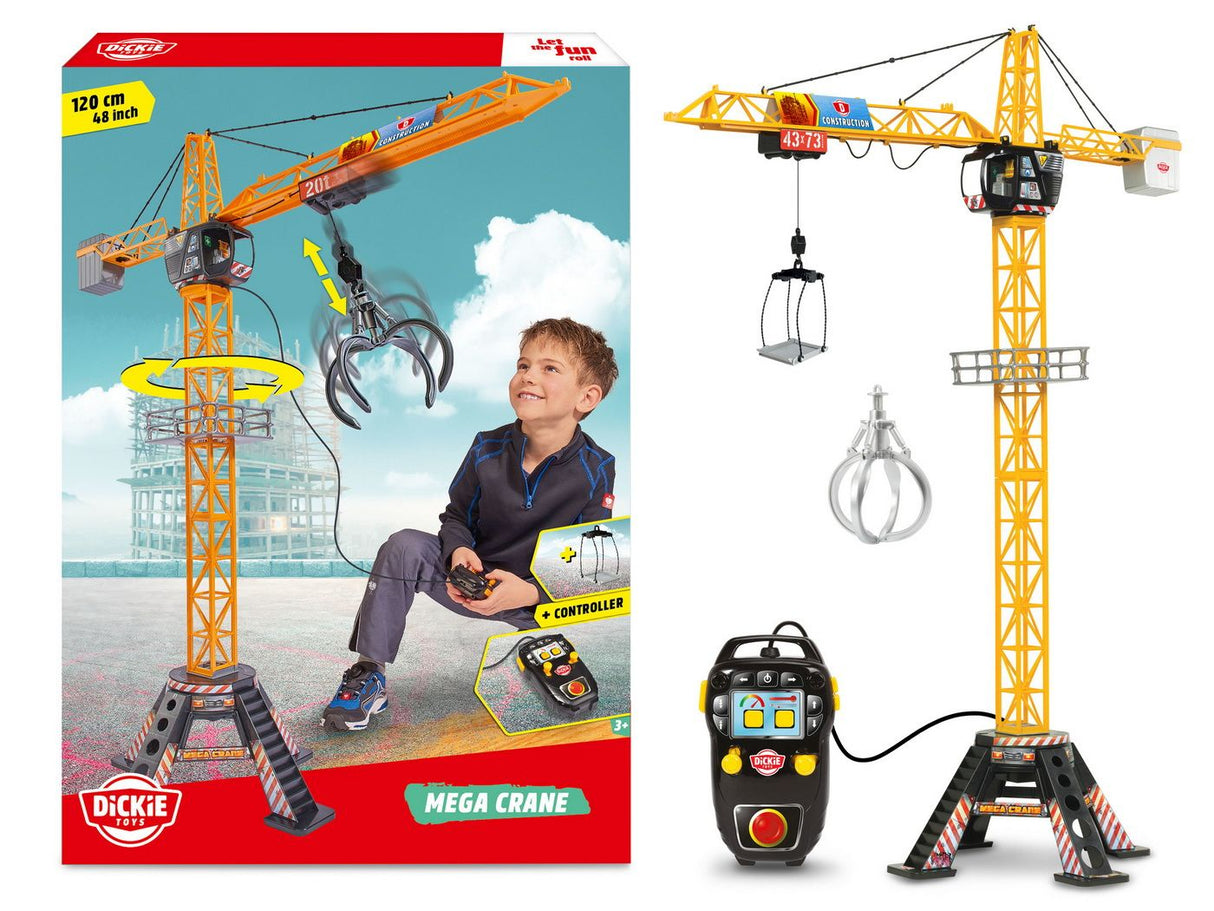 DICKIE MACARA MEGA CRANE 120 CM CU TELECOMANDA