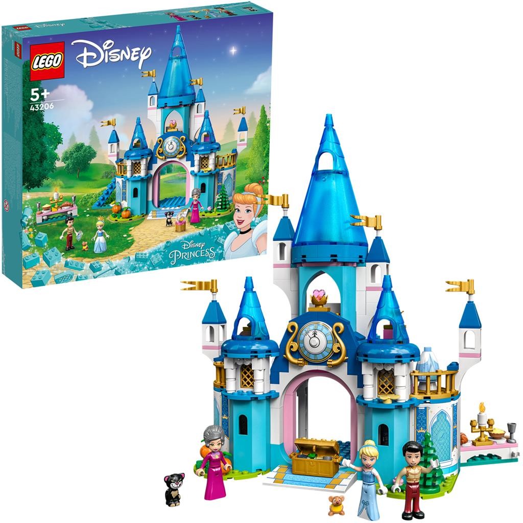 LEGO DISNEY PRINCESS CASTELUL CENUSARESEI SI AL LUI FAT-FRUMOS 43206