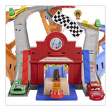 CARS RACE AND RESCUE SET DE JOACA CURCUIT DE SALVARE SI 3 MASINUTE METALICE