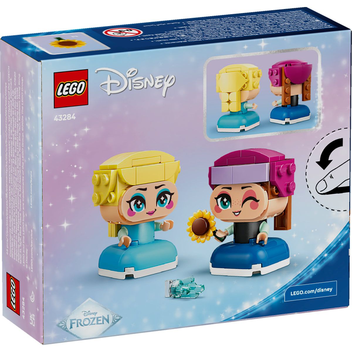 LEGO DISNEY FROZEN MINIPRINTESELE ANNA SI ELSA 43284