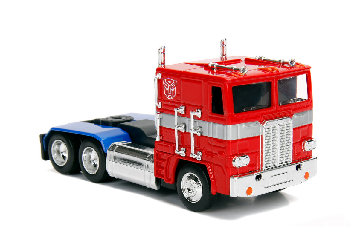 MASINUTA METALICA TRANSFORMERS  G1 OPTIMUS PRIME SCARA 1 LA 32