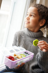 CUTIE SNACK 4 COMPARTIMENTE, MELII, ROZ