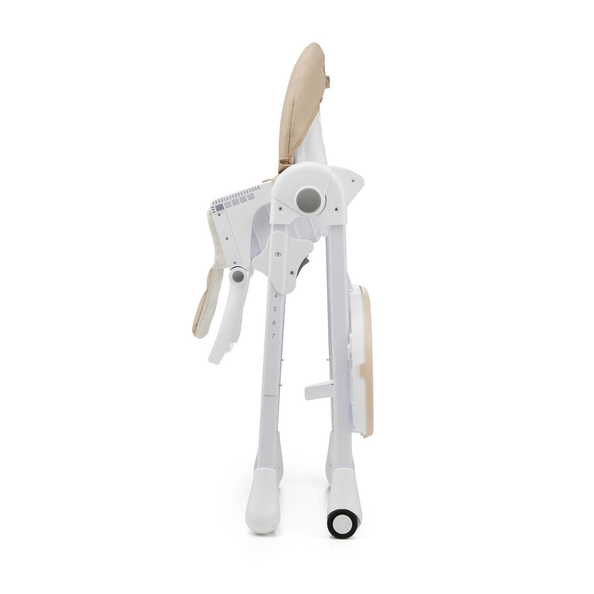 SCAUN DE MASA KINDERKRAFT TUMMIE, PLIABIL, BEIGE