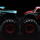 MONSTER JAM SET 2 MASINUTE METALICE VENOM VS THE AMAZING SPIDERMAN SCARA 1 LA 65