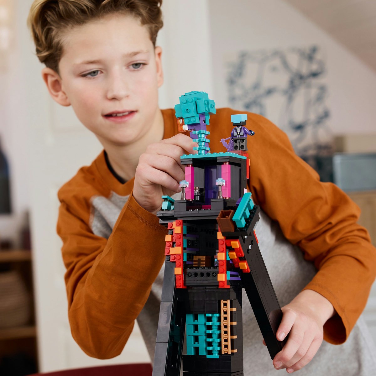 LEGO MINECRAFT TURNUL ENDERMAN 21279