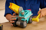 PATRULA CATELUSILOR RUBBLE SI ECHIPA VEHICUL MEGA HAMMER