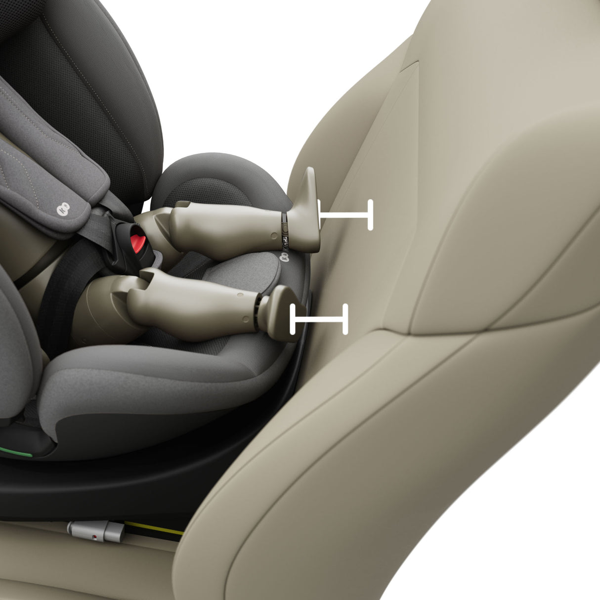 BAZA ISOFIX 360 KINDERKRAFT ENDURA SAFE FX, BLACK