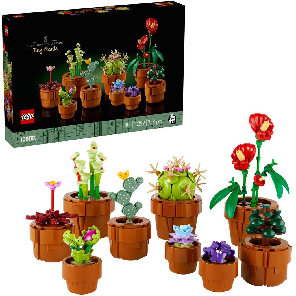 LEGO ICONS PLANTE DE MICI DIMENSIUNI 10329