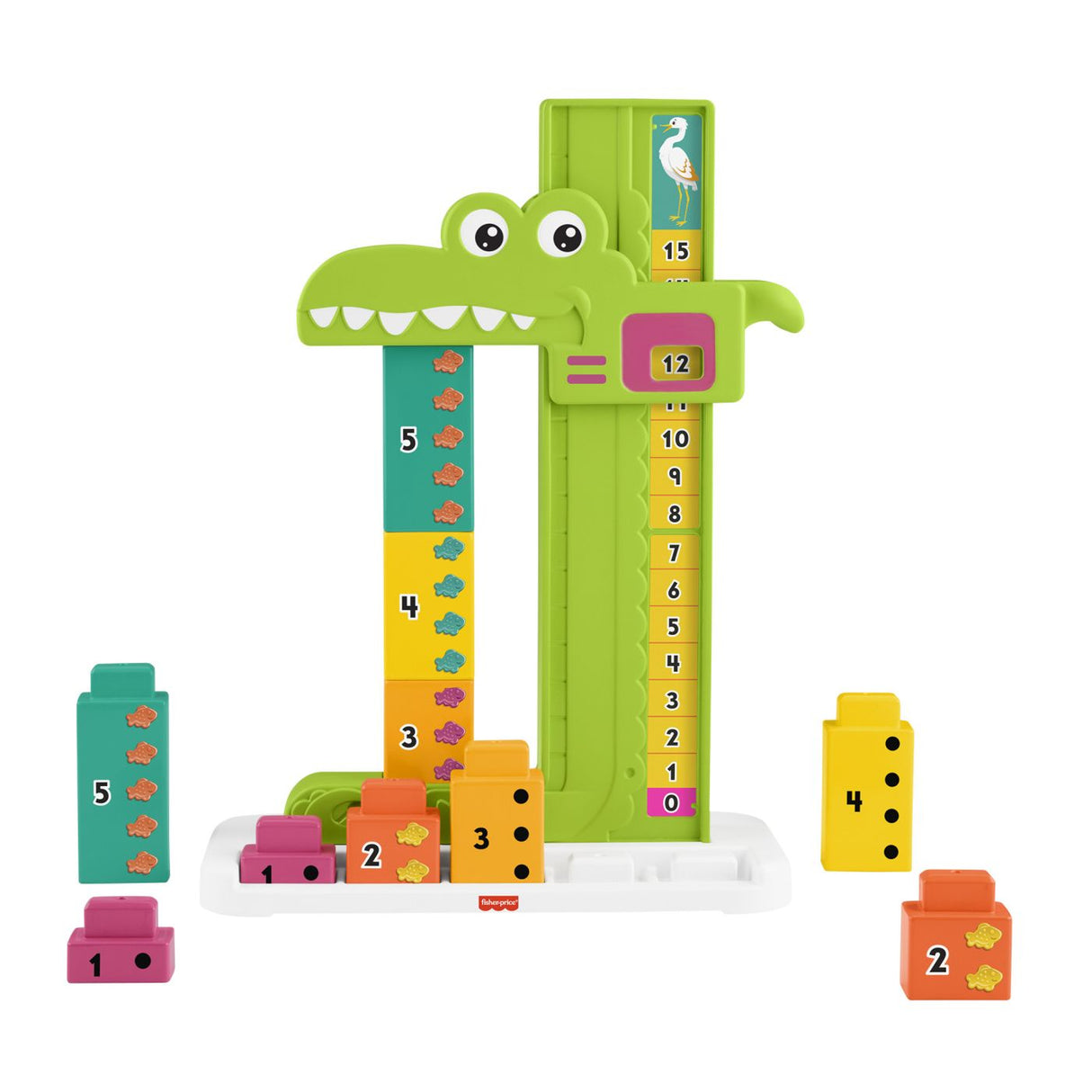 FISHER PRICE JUCARIE EDUCATIVA ALIGATOR STIVUIBILA