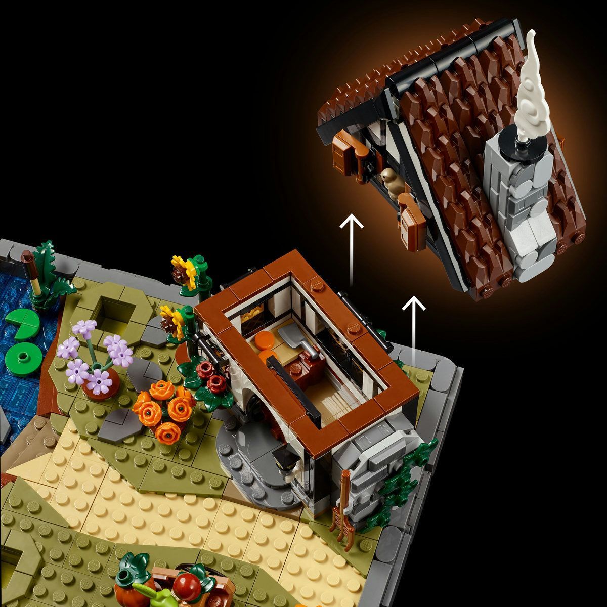 LEGO ICONS GRADINA DE CABANA TOAMNA 11372