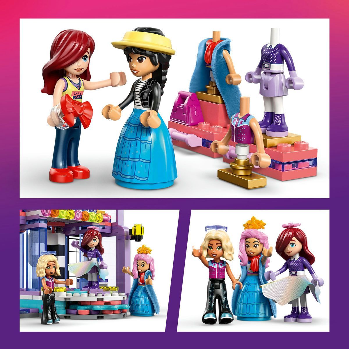 LEGO FRIENDS SHOW DE MODA IN ORASUL HEARTLAKE 42685