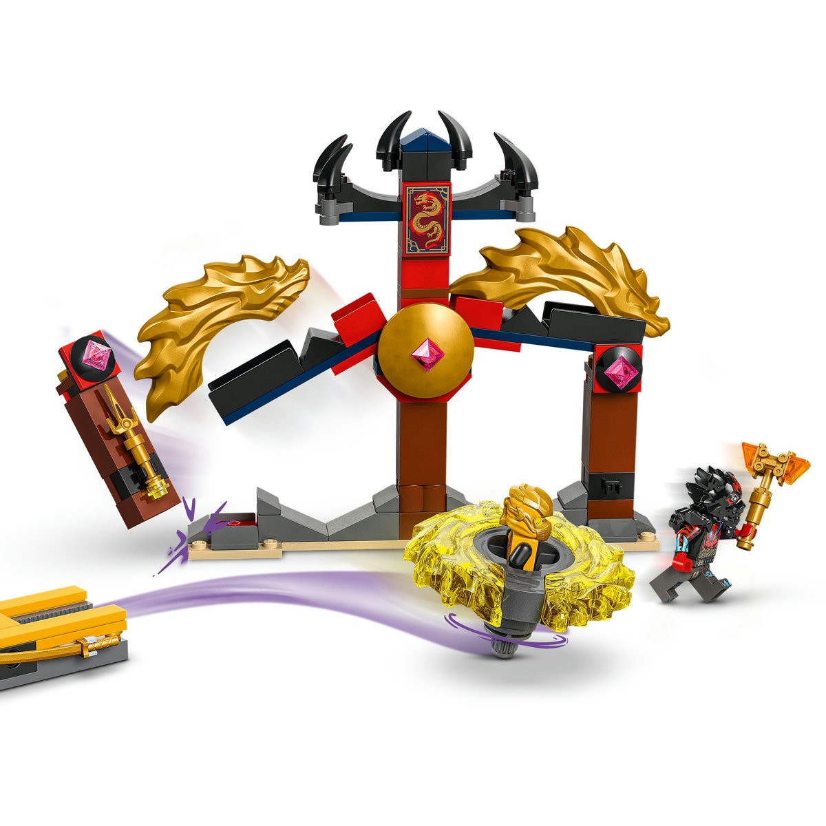 LEGO NINJAGO PACHET DE LUPTA CU DRAGONI SPINJITZU 71826