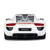 MASINA CU TELECOMANDA PORSCHE 918 SPYDER WEISSACH ALB SCARA 1 LA 14