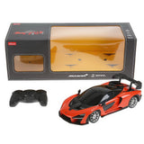 MASINA CU TELECOMANDA McLAREN SENNA PORTOCALIU CU SCARA 1 LA 18