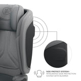 SCAUN AUTO KINDERKRAFT UNITY2 100-150 CM, GREY
