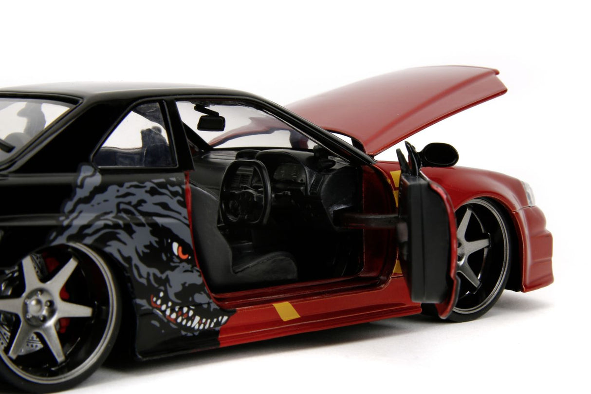 JADA GODZILLA MASINUTA METALICA NISSAN SKYLINE GTR SCARA 1 LA 24
