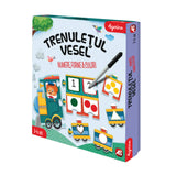 TRENULETUL VESEL NUMERE FORME CULORI