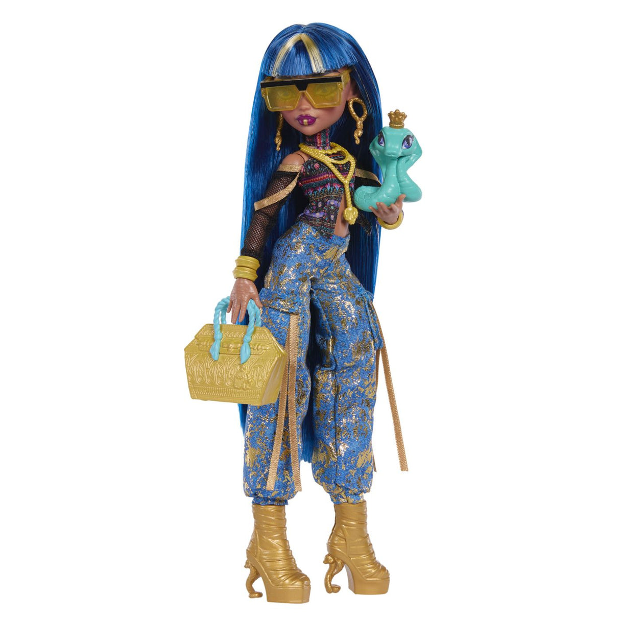 MONSTER HIGH PAPUSA CLEO DENILE CU ACCESORII