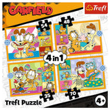 PUZZLE 4IN1 LUI GARFIELD II PLACE LASAGNA