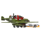 SET AVION SI MASINA HOT WHEELS SUPER RIGS TURBOLENCE TUG