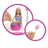 BARBIE MYSTERIES DETECTIVI PE PLAJA SET CABINA DE JOCURI SI PAPUSA BARBIE MALIBU CU ACCESORII