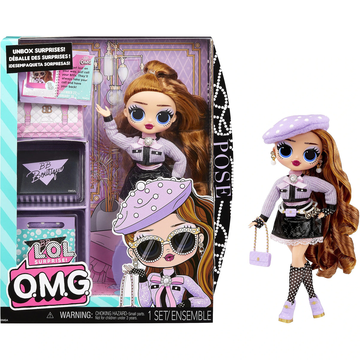 L.O.L. SURPRISE! O.M.G. PAPUSA FASHIONISTA POSE